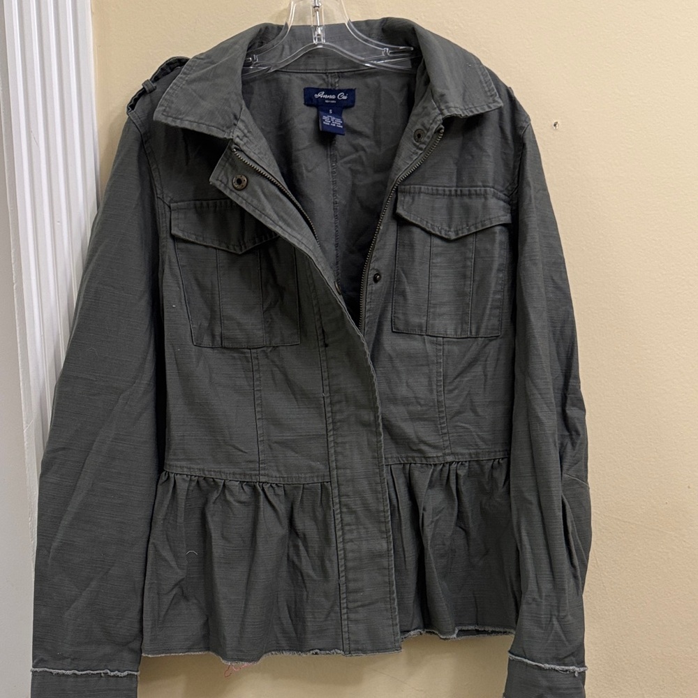 Maison Jules Utility Jacket in Olive